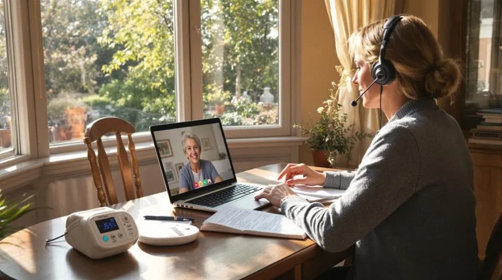 Can a Caregiver Work From Home?